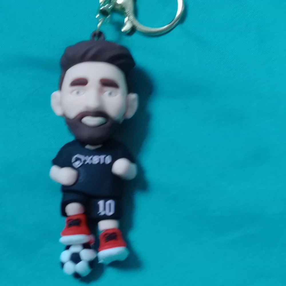 MESSI #10 FOOTBALL KEYCHAIN